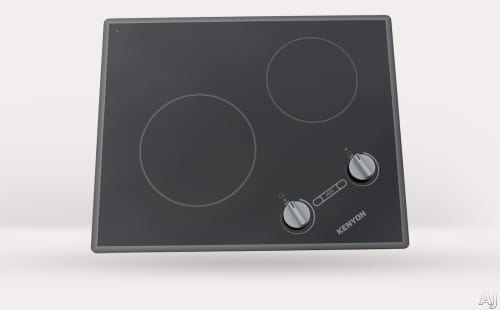 Kenyon Glacier Series B41707 - 21 Inch Electric Cooktop with 2 Elements