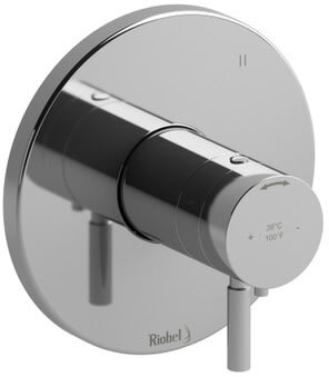 Rohl RIU™ TRUTM47C - Riu™ Single Lever Handle Thermostatic & Pressure Balance Trim with 3 Functions (No Share) in Chrome