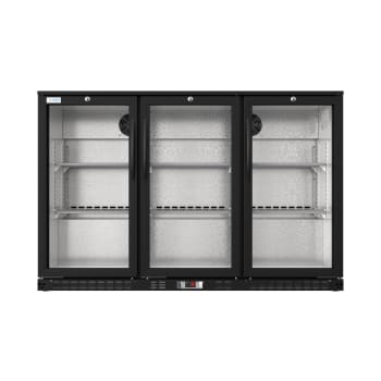 Koolmore BC3DSWBK - 53 Inch Freestanding Commercial Two-Door Beverage Center