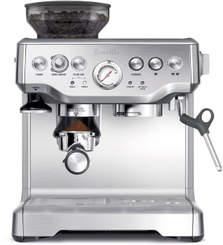 Breville BES870XL - Silver Front View