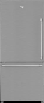 Beko BFBD30216SSIML - 30 Inch Counter-Depth Bottom Freezer Smart Refrigerator with Harvestfresh