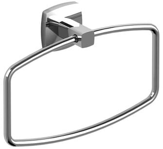 Rohl Venty VY7C - Venty 8-1/4" Wall Mounted Towel Ring in Chrome