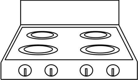 BlueStar BG636DF - 6" Backguard for 36" Dual Fuel Series