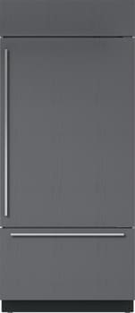 Sub-Zero BI36UIDORH - 36" Bottom Freezer Refrigerator, Ready for Custom Panel and Handle