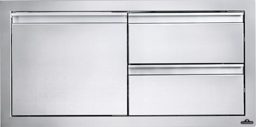 Napoleon BI36161D2DR - 36" x 16" Single Door & Double Drawer Combo