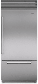 シャープ　Mebius Sub-Zero BI36UIDSTHRH 36 Inch Built-in Bottom-Freezer Refrigerator