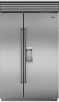 Sub-Zero BI48SDSPH - 48 Inch Classic Side-by-Side Refrigerator/Freezer with Dispenser