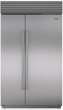 Sub-Zero BI48SIDSPH - 48 Inch Classic Side-by-Side Refrigerator/Freezer with Internal Dispenser