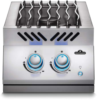 Napoleon 700 Series BIB12RTPSS - Built-In 700 Series Inline Dual Range Top Burner with Stainless Steel Cover