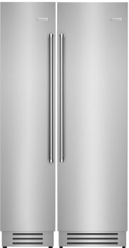 BlueStar BSREFFR243 - BlueStar Side-by-Side Refrigerator Freezer Column Set