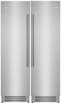 BlueStar BSREFFR242 - BlueStar Side-by-Side Refrigerator Freezer Column Set