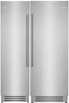 BlueStar BSREFFR302 - BlueStar Side-by-Side Refrigerator Freezer Column Set