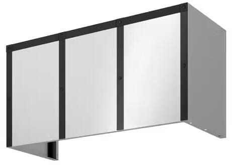 Zephyr Designer Forte BKDC14818AMB - 18" Duct Cover Banding Kit in Matte Black