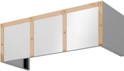 Zephyr Forte BKDC14818APC - 18 Inch Duct Cover Banding Kit - Polished Copper Finish