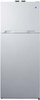 Summit BKRF151W - 28 Inch Freestanding Top Freezer Refrigerator
