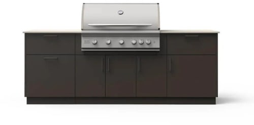 Blaze BSNRS40BRZAERISLP - 8-Ft Outdoor Kitchen Island with 40-Inch Premium LTE+ Gas Grill
