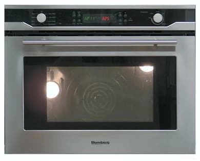 Blomberg Bwos30100ss 30 Inch Electric Wall Oven With 2 78 Cu Ft Oven Capacity True Euro Convection Bake Dehydrate Automatic Fast Preheat 4 Pane Heat Resistant Glass And Self Clean