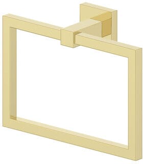 ZLINE BLSTRNGPG - Towel Ring in Polished Gold