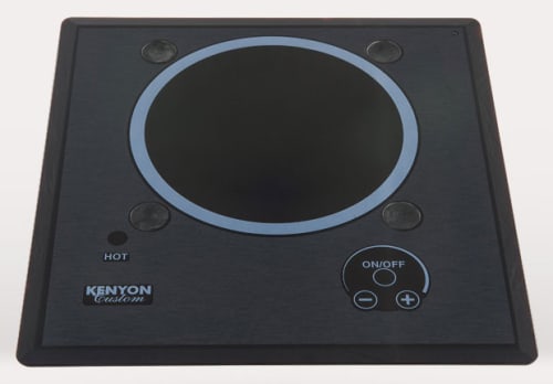 Kenyon Blue Steel Series B40589PUPS - 12 Inch Electric Cooktop with Ceramic Glass Surface