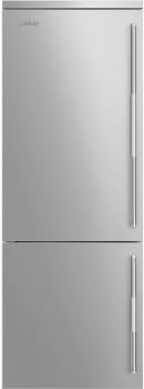 Smeg BM27ULX - 28 Inch Freestanding Bottom Freezer Refrigerator