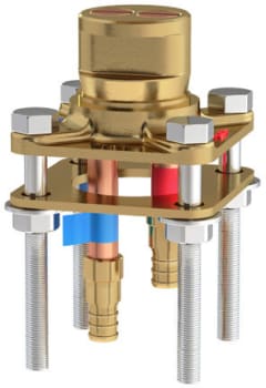 Rohl RHFSSPEX - Floor Mount Tub Filler Rough-in Valve