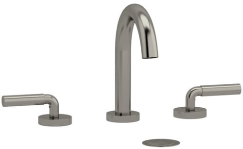 Rohl RIU™ RU08LBN - Riu™ Widespread Lavatory Faucet With C-Spout in Brushed Nickel