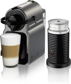 Nespresso inissia coffee new arrivals machine with milk frother