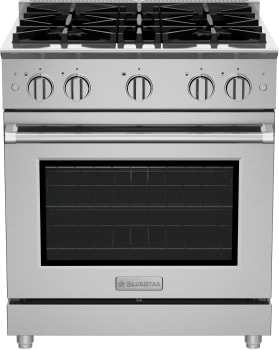 BlueStar Platinum Series BSPGR304BLCCPLT - 30 Inch Freestanding Gas Range