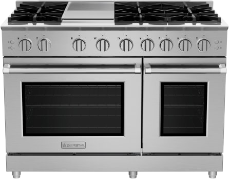 BlueStar Platinum Series BSPGR486GLCCPLT - 48 Inch Freestanding Gas Range