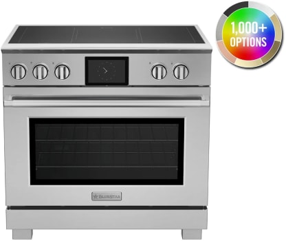 BlueStar Platinum Series BSPIR365ZCCPLT - 36 Inch Freestanding Induction Range
