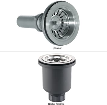 Kraus BST1ST1 - Stainless Steel Strainer Set