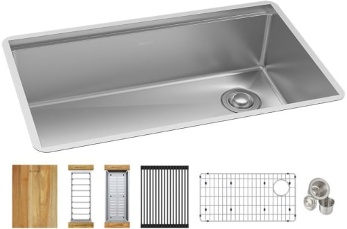 Elkay Crosstown Collection ECTRU30169RTWC - 18 Gauge Workstation