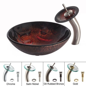 Kraus Copper Series CGV71012MM10SN - Hardware Options