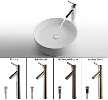 Kraus Ceramic Series CKCV1401002CH - Featured View