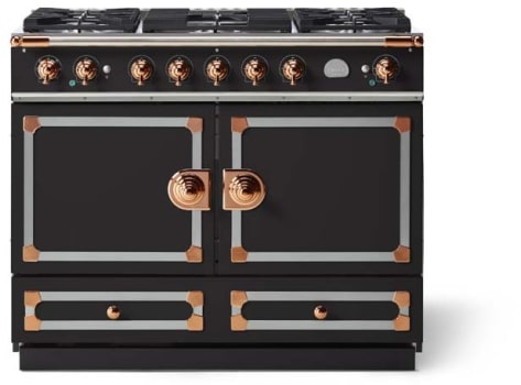Black and copper range cooker hot sale