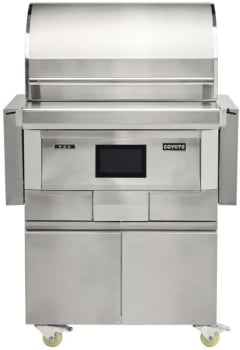 Coyote C2P28FS - Next-Gen 28-Inch Pellet Grill with Cart