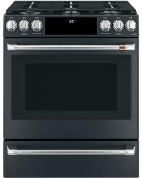 Cafe C2S900P3MD1 - Matte Black with Brushed Stainless Hardware (Standard)