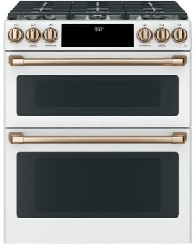 Cafe C2S950P4MW2 - Matte White with Brushed Bronze Hardware (Standard)