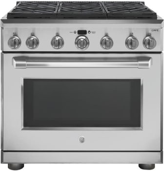 Ge cafe 36 store dual fuel range