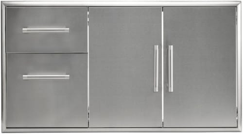 Coyote C3CD2DC - 45 Inch Double Access Door / Drawer Combo with Magnetic Latches