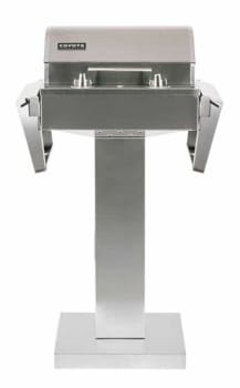 Coyote C1EL120SMFS - Electric Grill with Pedestal Stand in Stainless Steel