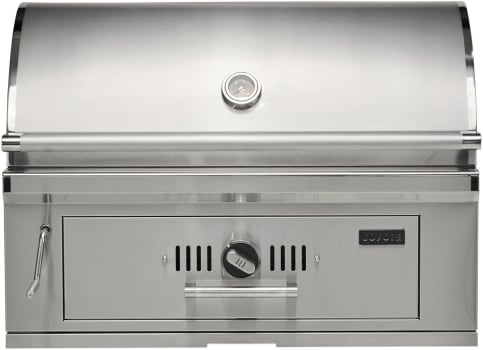 Coyote C3CH36 - 36 Inch Built-In Stainless Steel Charcoal Grill with 875 sq. in. Total Cooking Area
