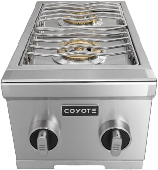 Coyote C3DBLP - 12 Inch Built-In Gas Double Side Burner with 30,000 BTUs