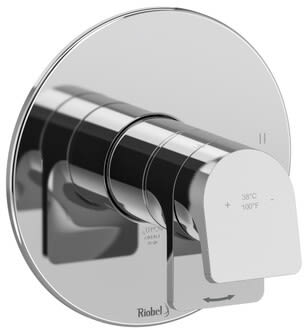 Rohl Ode™ TOD44C - Ode™ Single Lever Handle Thermostatic and Pressure Balance Trim with 2 Functions in Chrome
