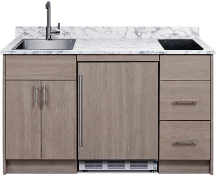 Summit CALDERADB35ISINKL - Caldera Series 63 Inch Turnkey Kitchen