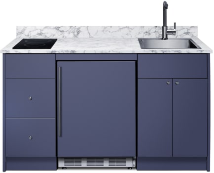 Summit CALDERAMN35I - Caldera Series 63 Inch Turnkey Kitchen