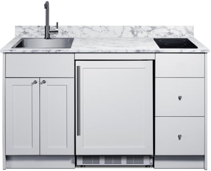 Summit CALDERAWH35ISINKL - Caldera Series 63 Inch Turnkey Kitchen