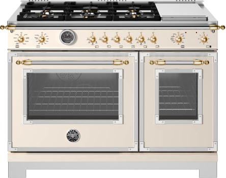 Bertazzoni Heritage Series HER486BTFEPAG - 48 Inch Dual Fuel Range