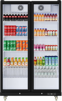 Koolmore KMMDR2FGD - 47 Inch Commercial Merchandiser Refrigerator