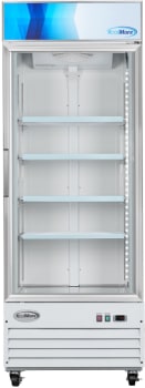 Koolmore MDF1GD23CWH - 31 Inch Commercial Display Merchandiser Freezer